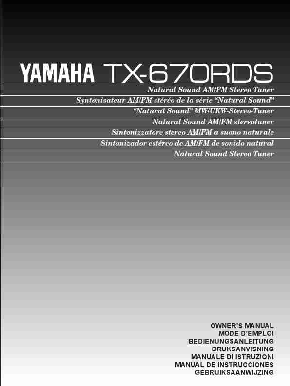 Yamaha Stereo System TX-670RDS-page_pdf